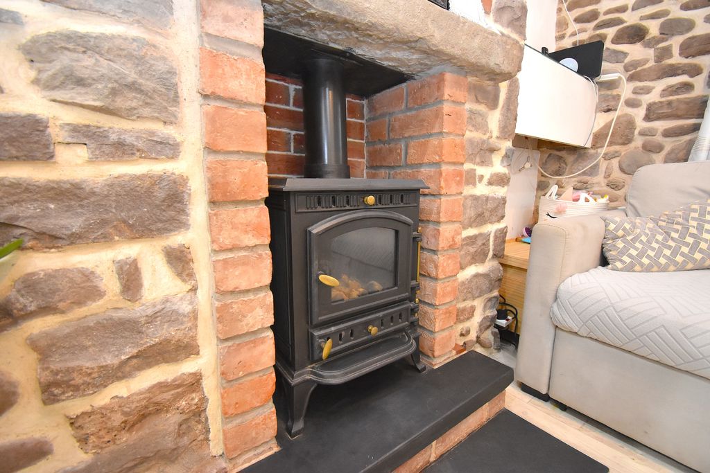 Log Burning Stove- click for photo gallery